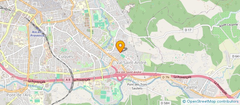 localisation de l'entreprise SCI KINABALU à AIX-EN-PROVENCE