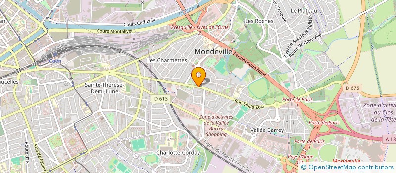 localisation de l'entreprise SCI KINDA à MONDEVILLE