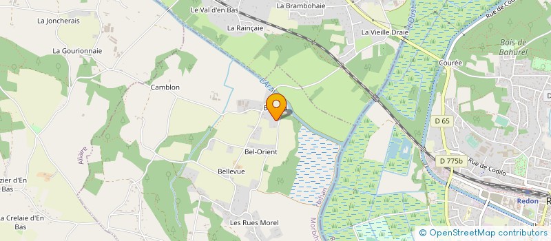 localisation de l'entreprise SCI KINE 3D  SAINT-JEAN-LA-POTERIE