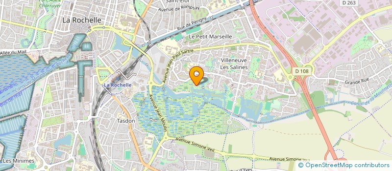 localisation de l'entreprise SCI KINE DES ILES  LA ROCHELLE