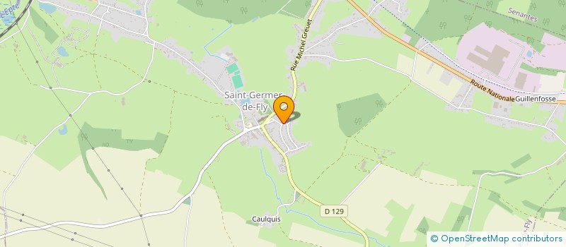 localisation de l'entreprise SCI KINE DJO  SAINT-GERMER-DE-FLY