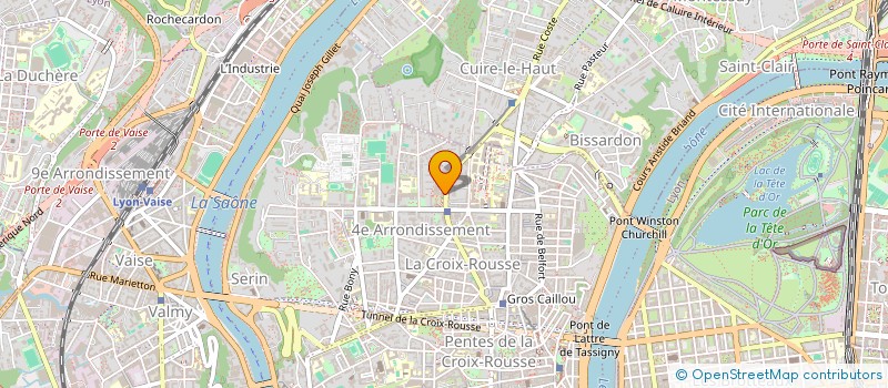 localisation de l'entreprise SCI KINE HORIZON IMMO  LYON