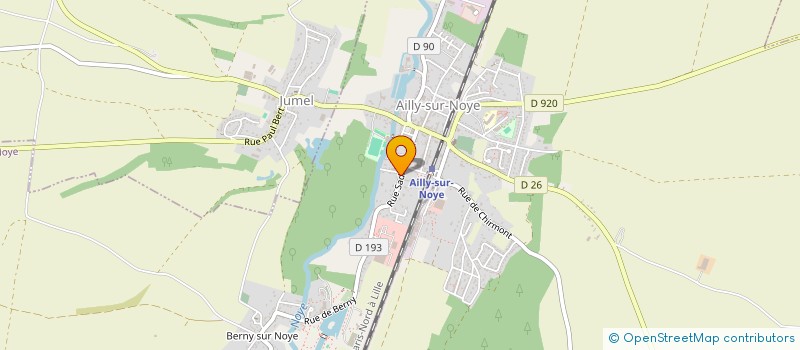 localisation de l'entreprise SCI KINE MED à AILLY-SUR-NOYE