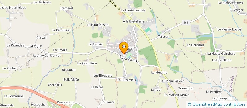 localisation de l'entreprise SCI KINE MONTAUBAN  CLAYES