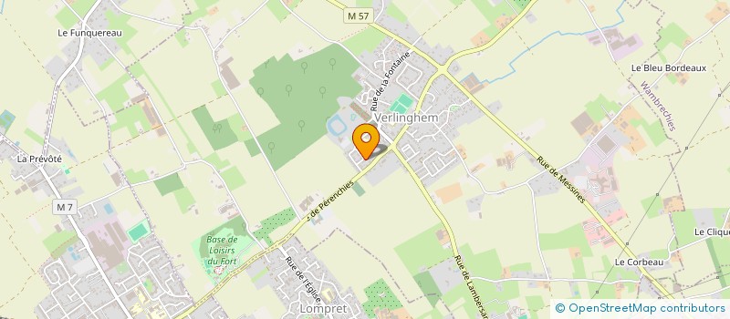 localisation de l'entreprise SCI KINE NORD  VERLINGHEM