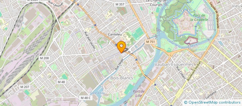 localisation de l'entreprise SCI KINE PAPILLON à LILLE