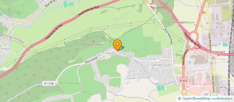 localisation de l'entreprise SCI KINECLOUANGE  FEVES