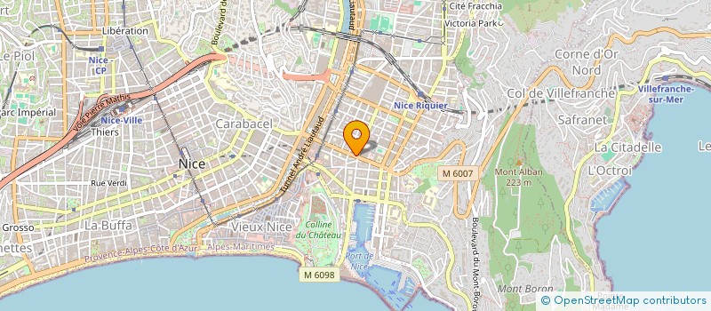 localisation de l'entreprise SCI KINECO à NICE