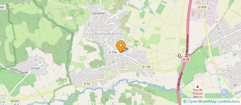 localisation de l'entreprise SCI KINEDENT  LA ROCHE-BLANCHE