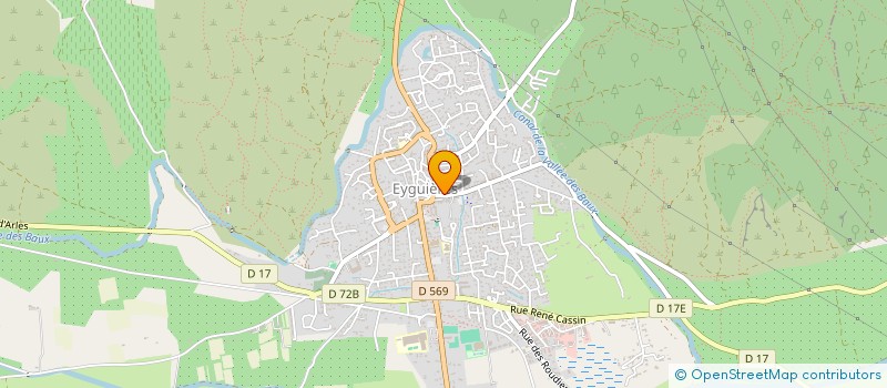 localisation de l'entreprise SCI KINEPAR  EYGUIERES