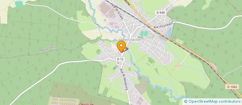 localisation de l'entreprise SCI KINES-ASSOCIES  MERTZWILLER