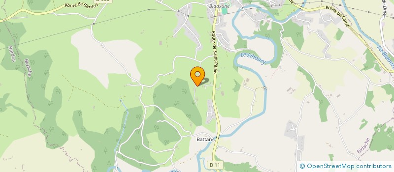 localisation de l'entreprise SCI KINES BARDOS  BARDOS