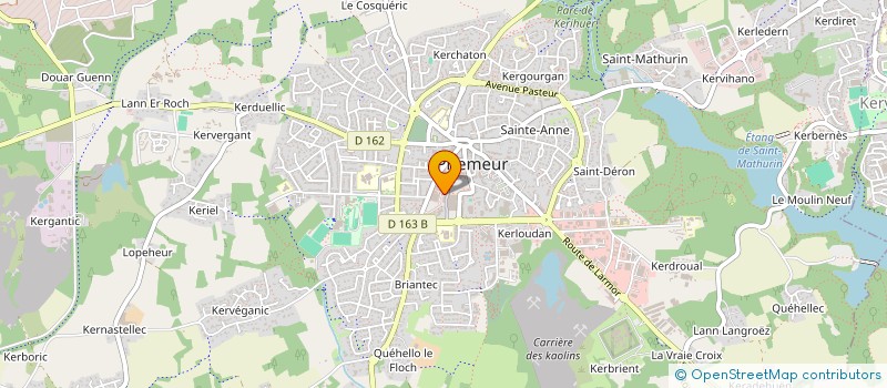 localisation de l'entreprise SCI KINES BZL à PLOEMEUR