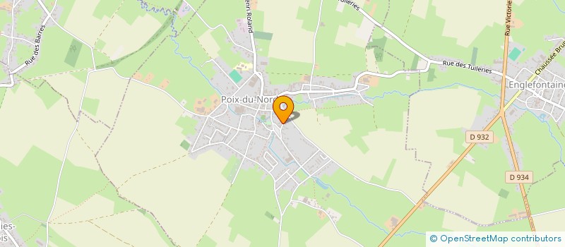 localisation de l'entreprise SCI KINES DES ARTS  POIX-DU-NORD