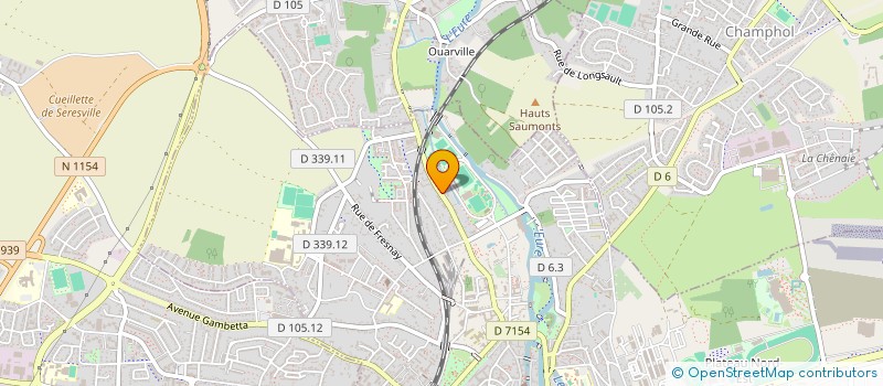 localisation de l'entreprise SCI KINES DU BOURGNEUF à CHARTRES