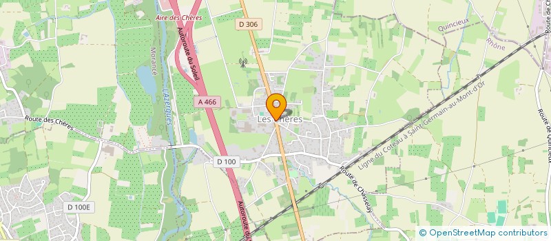 localisation de l'entreprise SCI KINES LES CHERES  LES CHERES