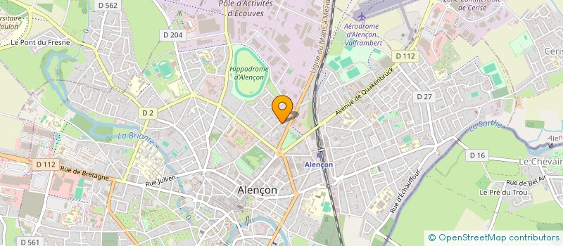 localisation de l'entreprise SCI KINESI MABILE à ALENCON