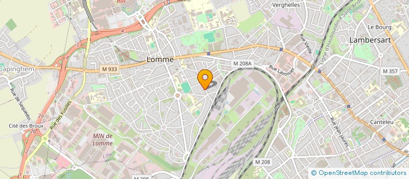localisation de l'entreprise SCI KINESIA à LILLE
