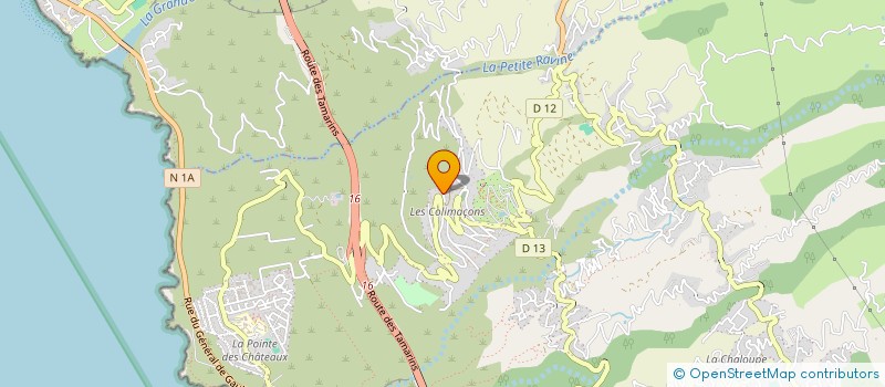 localisation de l'entreprise SCI KINESIO  SAINT-LEU