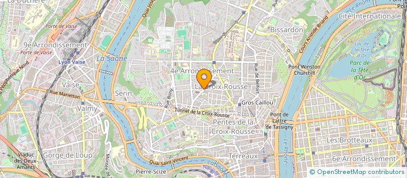 localisation de l'entreprise SCI KINESITHERAPIE DENFERT  LYON