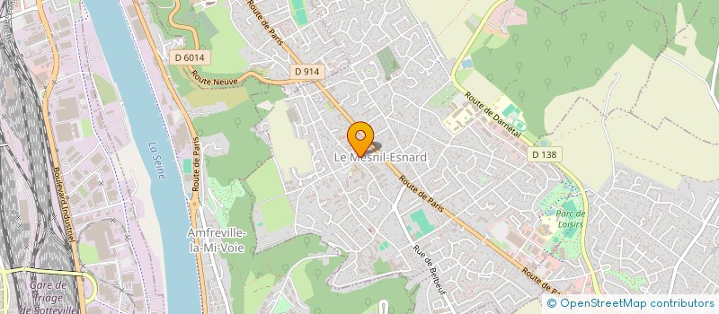 localisation de l'entreprise SCI KINESOL  LE MESNIL-ESNARD