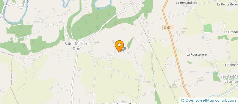 localisation de l'entreprise SCI KINEVIRE SPORT SANTE à SOULEUVRE EN BOCAGE