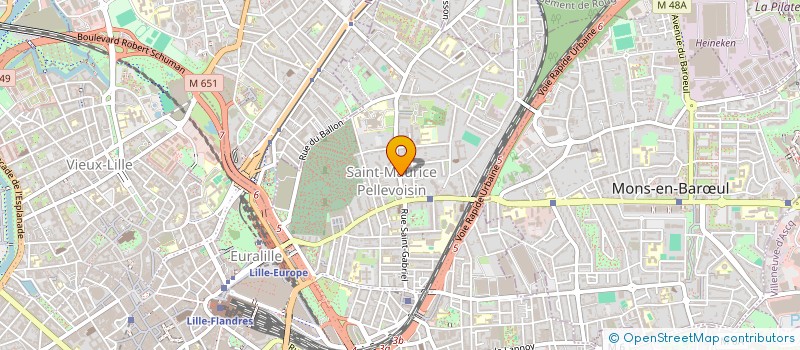 localisation de l'entreprise SCI KINEWATTEAU à LILLE