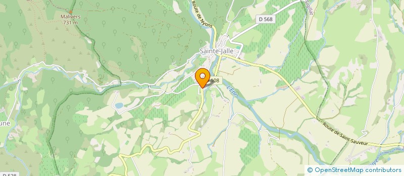 localisation de l'entreprise SCI KING CHARLES  SAINTE-JALLE