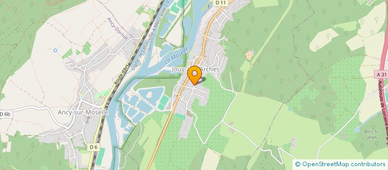 localisation de l'entreprise SCI KINNEL  JOUY-AUX-ARCHES