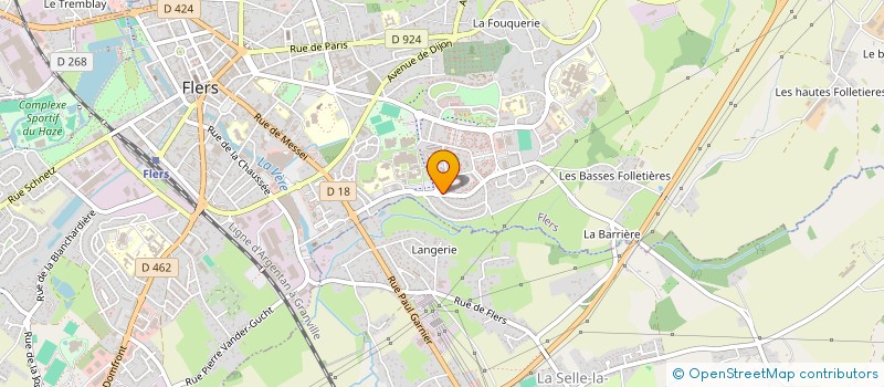 localisation de l'entreprise SCI KINNS à FLERS