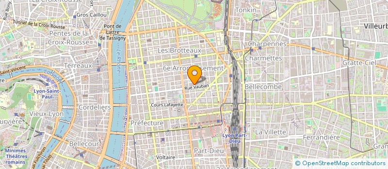 localisation de l'entreprise SCI KINOS  LYON