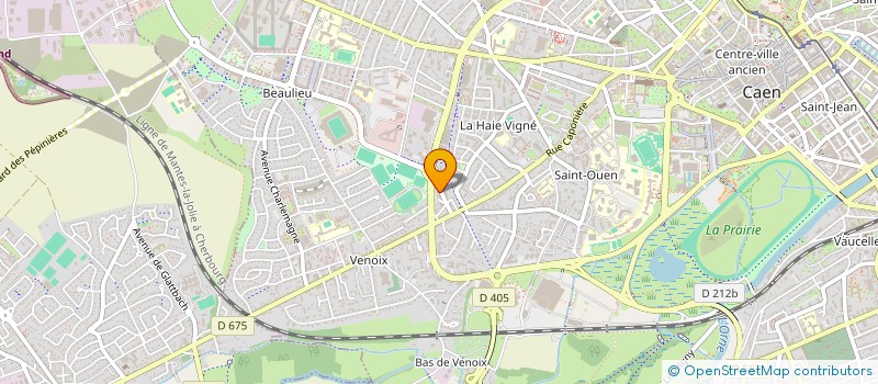 localisation de l'entreprise SCI KINPOD2 à CAEN