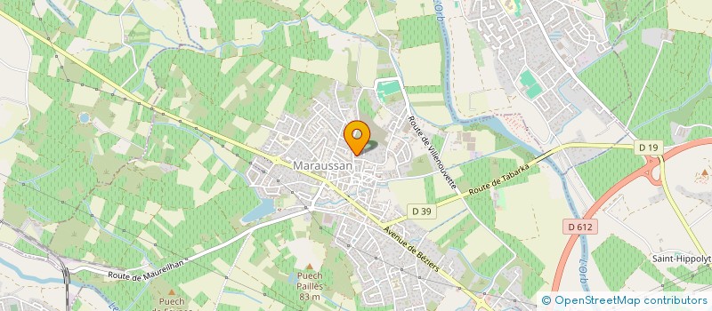 localisation de l'entreprise SCI KINSALE  MARAUSSAN