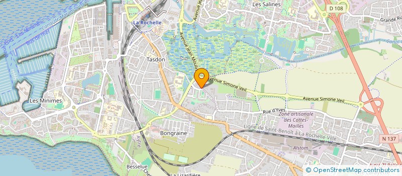 localisation de l'entreprise SCI KINSMAN  LA ROCHELLE