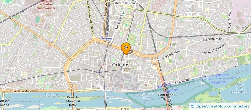 localisation de l'entreprise SCI KINYOZI à ORLEANS