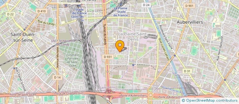 localisation de l'entreprise SCI KINZ  SAINT-DENIS