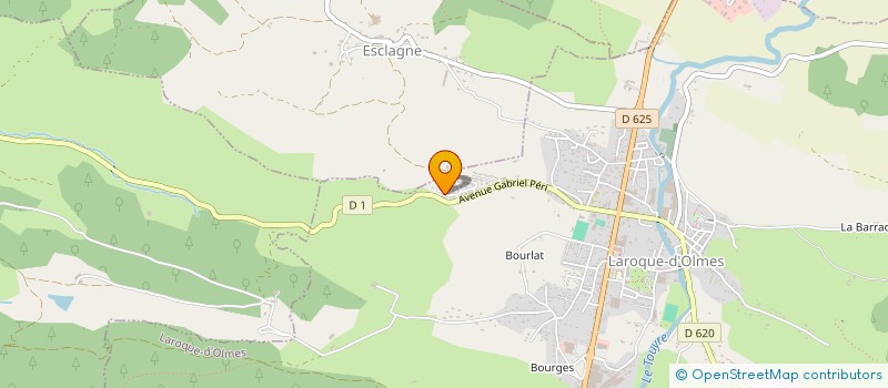 localisation de l'entreprise SCI KIOMA à LAROQUE D'OLMES