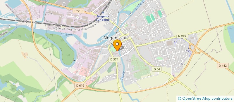 localisation de l'entreprise SCI KIPIC  NOGENT-SUR-SEINE