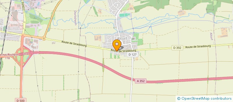 localisation de l'entreprise SCI KIR  ALTORF