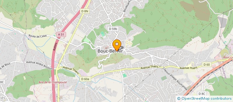 localisation de l'entreprise SCI KIRKPATRICK à BOUC-BEL-AIR