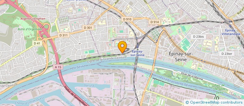 localisation de l'entreprise SCI KIRUBA à EPINAY-SUR-SEINE