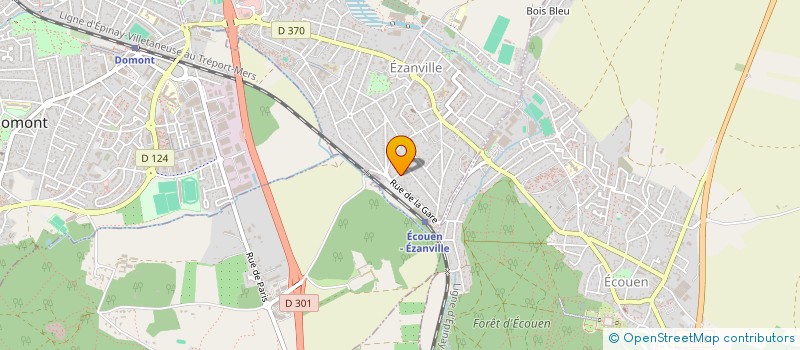 localisation de l'entreprise SCI KIS  EZANVILLE