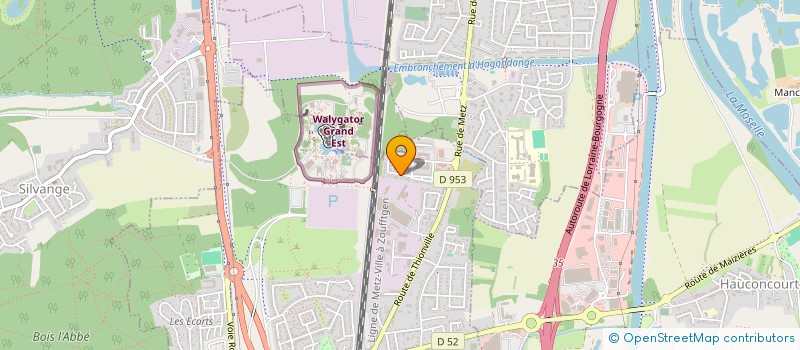 localisation de l'entreprise SCI KIS IMMO  MAIZIERES-LES-METZ