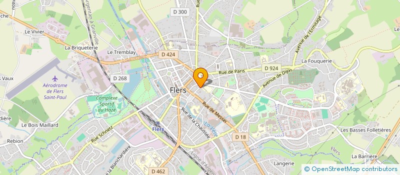 localisation de l'entreprise SCI KISA à FLERS