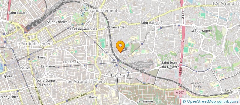 localisation de l'entreprise SCI KISS à MARSEILLE