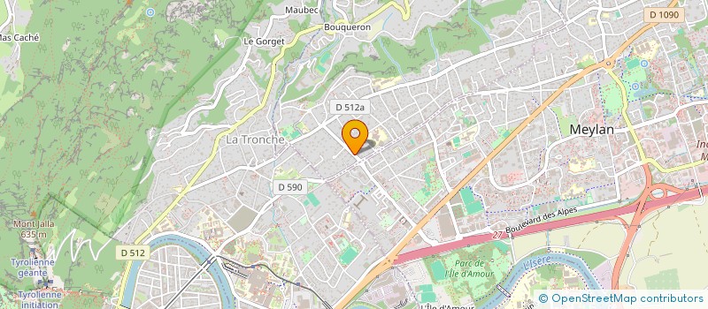 localisation de l'entreprise SCI KISUYA  CORENC