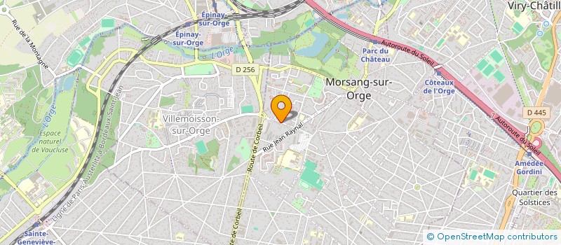 localisation de l'entreprise SCI KITANI  MORSANG-SUR-ORGE