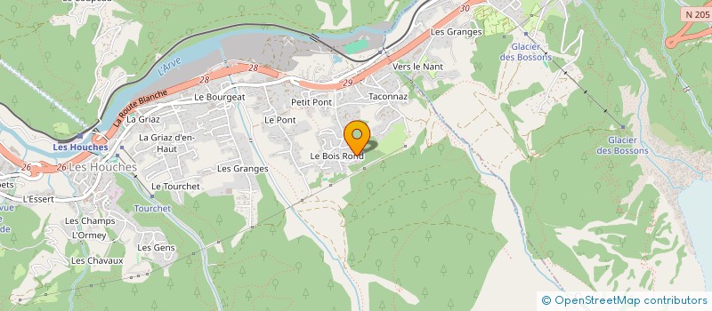 localisation de l'entreprise SCI KITCHING  LES HOUCHES