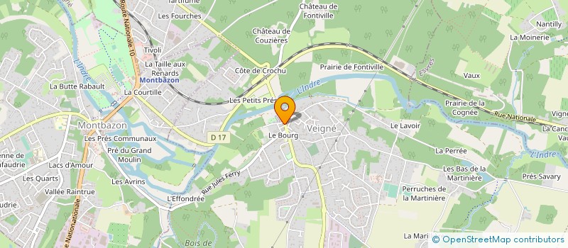 localisation de l'entreprise SCI KITOKO à VEIGNE