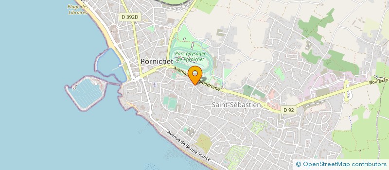 localisation de l'entreprise SCI KITOKO à PORNICHET